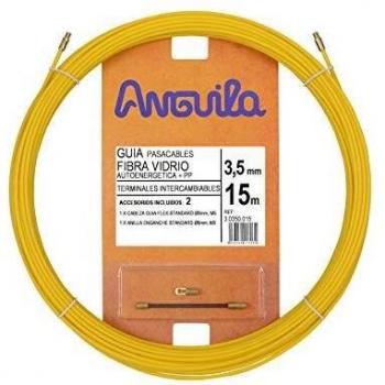Pasacables Anguila 15m Diámetro 3,5mm Terminales Intercambiables