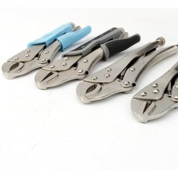 Carbon Steel Locking Mole Pliers 5