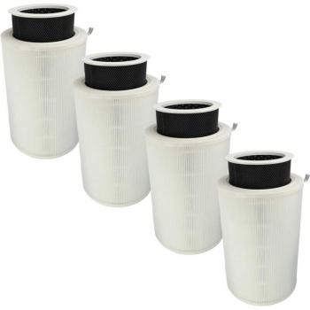 VH-BW 4 Pack Filter Combo for Xiaomi Mi Air Purifier 2C (Pre, HEPA, Carbon)