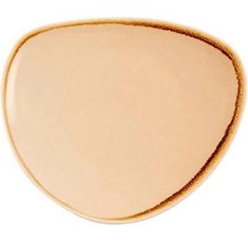 Olympia GP326 Triangular Plate Sandstone 230mm (Pack of 6)