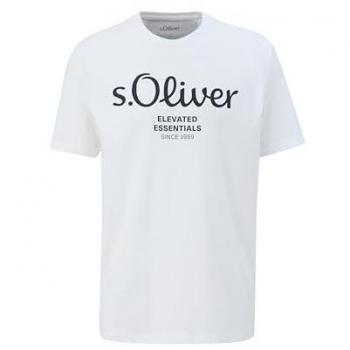 S.Oliver RED LABEL T-Shirt mit Label-Print, Größe L