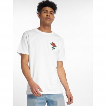Camiseta Blanca Rosa Mister Tee