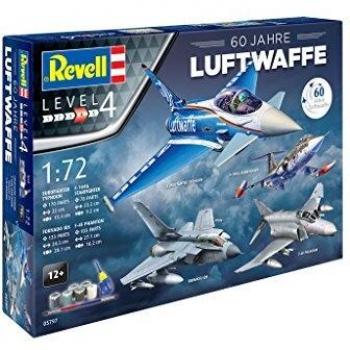 Jubileummodelset Duitse Luchtmacht, schaal 1:225