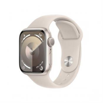 Apple Watch Series 9 41mm Starlight Sport Band