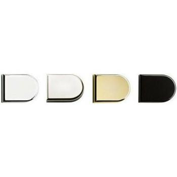 Decorazione portale in vetro 40495 – tappi cromati