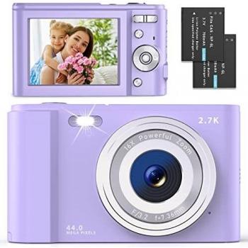 Kompaktkamera für Anfänger mit 44.0 MP und FHD 2.7K Auflösung