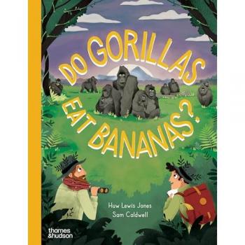 Huw Lewis Jones Do Gorillas Eat Bananas? Hardback Book in White