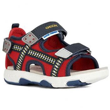 Sandali Geox Multy B150FA Rosso/Navy EU 20