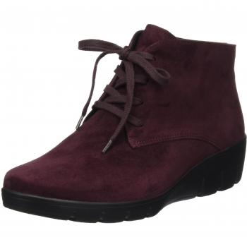 Semler Damen Judith Kurzschaft Stiefel, Rot (068 Cassis), 36 1/3