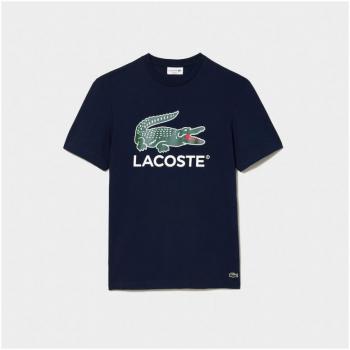 Lacoste T-Shirt TH1285 Dunkelblau Regular Fit 6 Herren