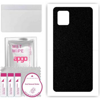 Apgo Matte Black Back Sticker for Samsung Note 10 Lite