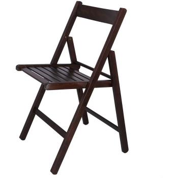 Producto Wellhome: Silla bas madera de haya con acabado wengue