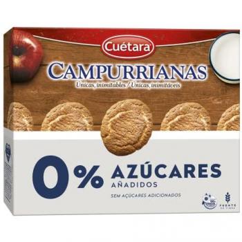 Galletas Campurrianas 0% Azúcar CUÉTARA 320 Gr