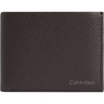 Calvin Klein Men's Wallet with RFID Protection, Brown, ONE SIZE