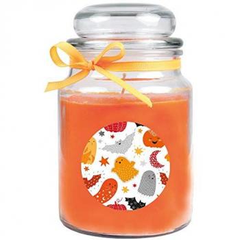 HS Candle Halloween Duftkerze (1 Stück), Bonbonglas