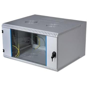 EFB Elektronik 19 Wandgehäuse 9HE schwenkend 2-teilig RAL7035 Tiefe 500 mm Grau