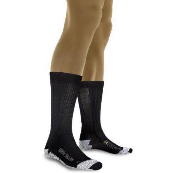 Männer X‑Socks Armee‑Silbersocke – Schwarz, Sinofit, M