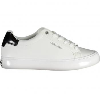 Calvin Klein Aaliyah Women's White Leather Sneakers