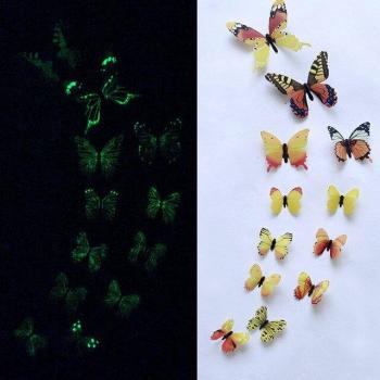 Juego de Mariposas Luminis 12 Unidades