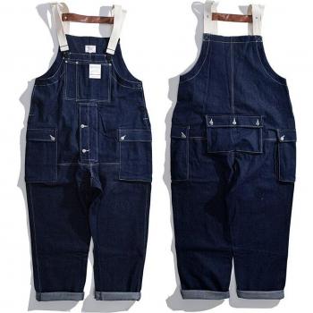 Pantalón holgado de hip hop de mezclilla