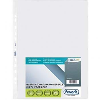 BUSTA C/FORI UNIV 25 X35 FAVORIT PZ25 FAVORIT