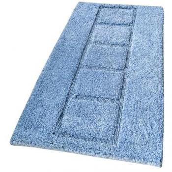 Tapis Shaggy Absorbant Bleu Ciel 55x90 cm