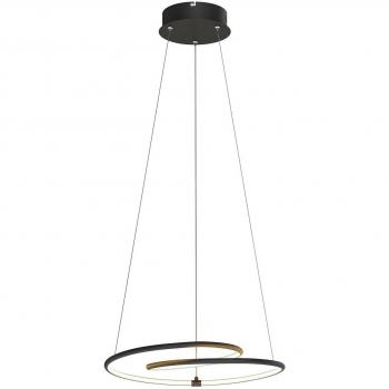 Lindby Lucy 45 cm Black Pendant