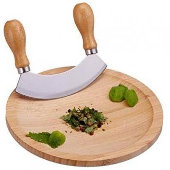 Hachoir à Herbes en Bambou