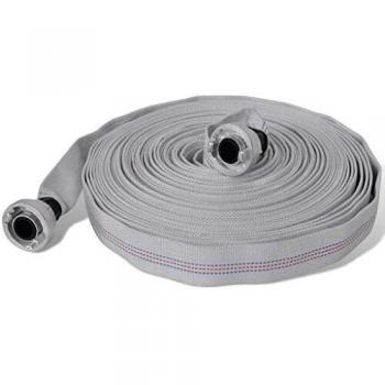 VidaXL Flat Fire Hose 20 m D-Storz Couplings 1 Inch