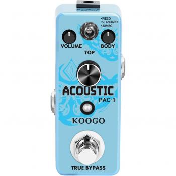KOOGO – effet piézo Standard Jumbo pour guitare AC LEF-320