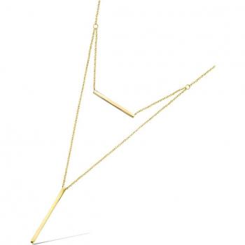 Collana 'Chorégraphie' in oro placcato
