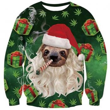 Pull de Fête Chien Rigolo