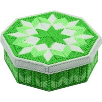 Decoración Cruzada 3D: Caja de Recorte para el Hogar