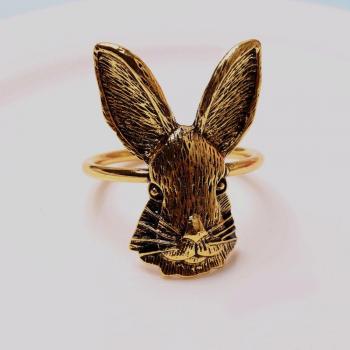 Pascua Encantada Servilletero Botón Anillo