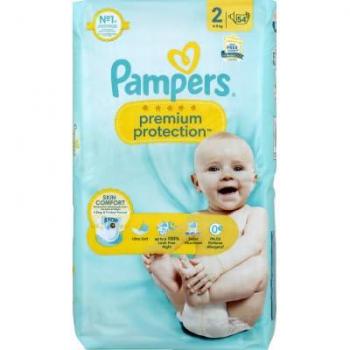 Couches Pampers Premium Protection Taille 2 (4kg-8kg)