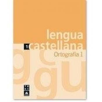 Quadern de lengua castellana Ortografía 1 (Tapa blanda).