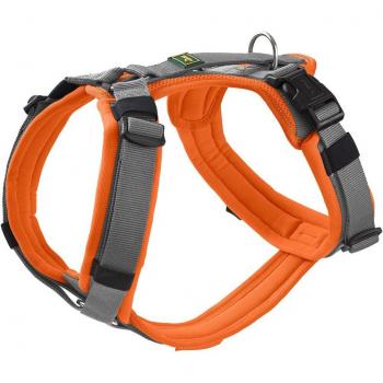 Hunter Maldon Up Geschirr S-M orange/grau 47-69