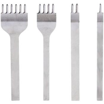 Punzone set 4 mm per lavorazioni su pelle