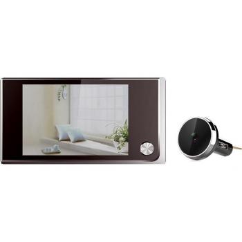 Timbre Digital con Pantalla de 3,5 Pulgadas y Mirilla de 120 Grados