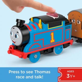 Motorized Thomas Train Talking with Annie and Clarabel
