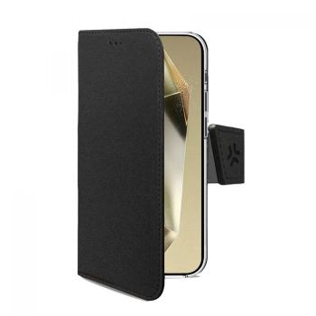 Celly Custodia a Libro Nera per Samsung Galaxy S25 Ultra 5G