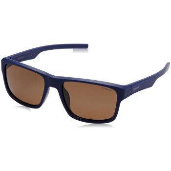 Polaroid Gafas de Sol para Hombre PLD 3018/S IG JC9 55, Azul