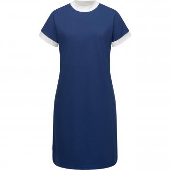 Katchi Solid Ragwear Sommerkleid Damen – Blau XXL Edition