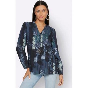 Elegante Langarmbluse in Ecru von creation L
