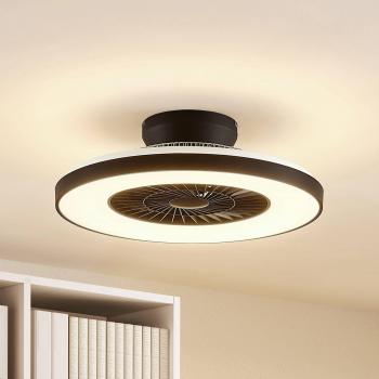 Starluna Orligo Matt Black Ceiling Fan with LED