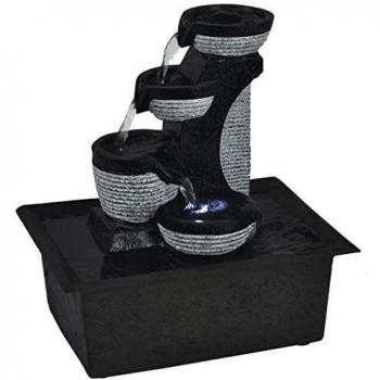 VidaXL Poly-resin Indoor Fountain with LED
