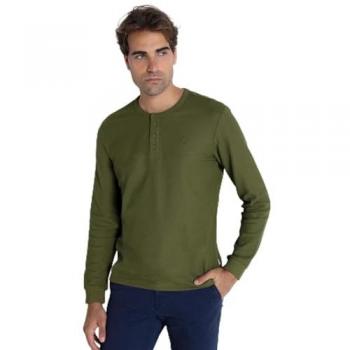 Bendorff Camiseta Casual de Manga Larga Pique