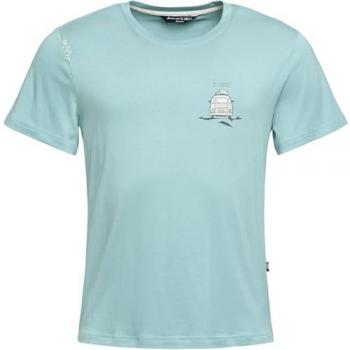 Chillaz Uomo T-Shirt “Ciao” Blu Lavanda L