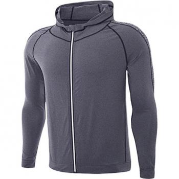 Camiseta Slim Fit de Hombre para Jogging con Capucha