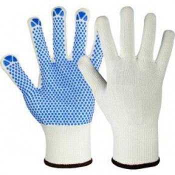 Strickhandschuhe Hase Namur in Größe 11 – Nyl. Weißblau